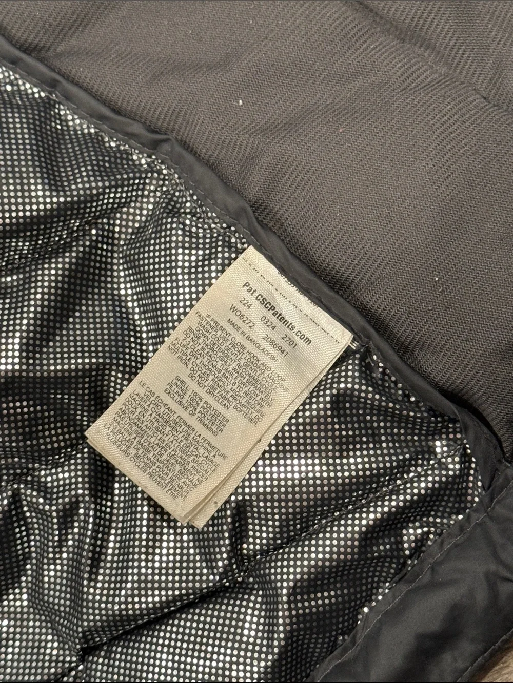 Columbia Omni-Heat Hooded Puffer Jacket Men's Size Medium Black Gray Full Zip